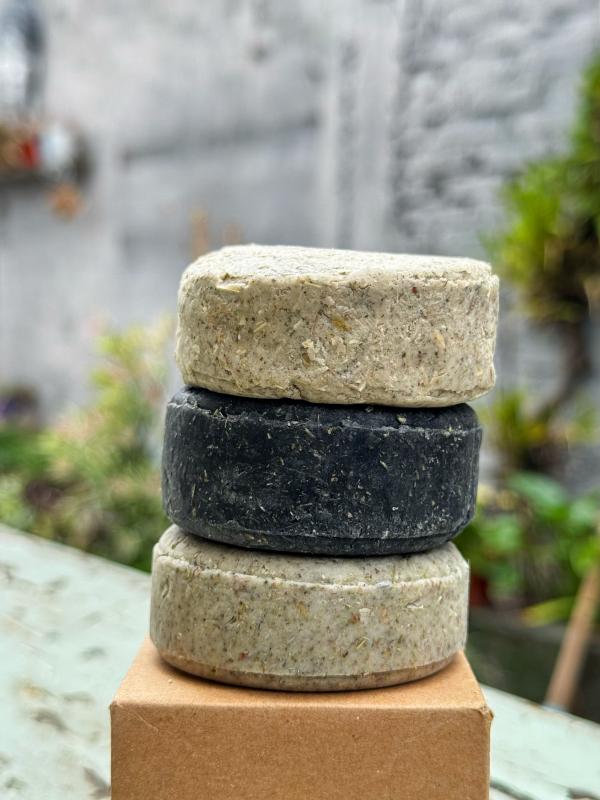 Imagen ilustrativa de Kit de shampoo sólido + acondicionador sólido