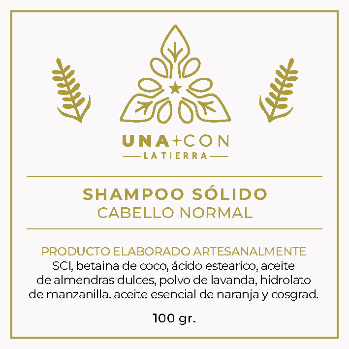 Imagen ilustrativa de Shampoo sólido cabello normal 75 gr